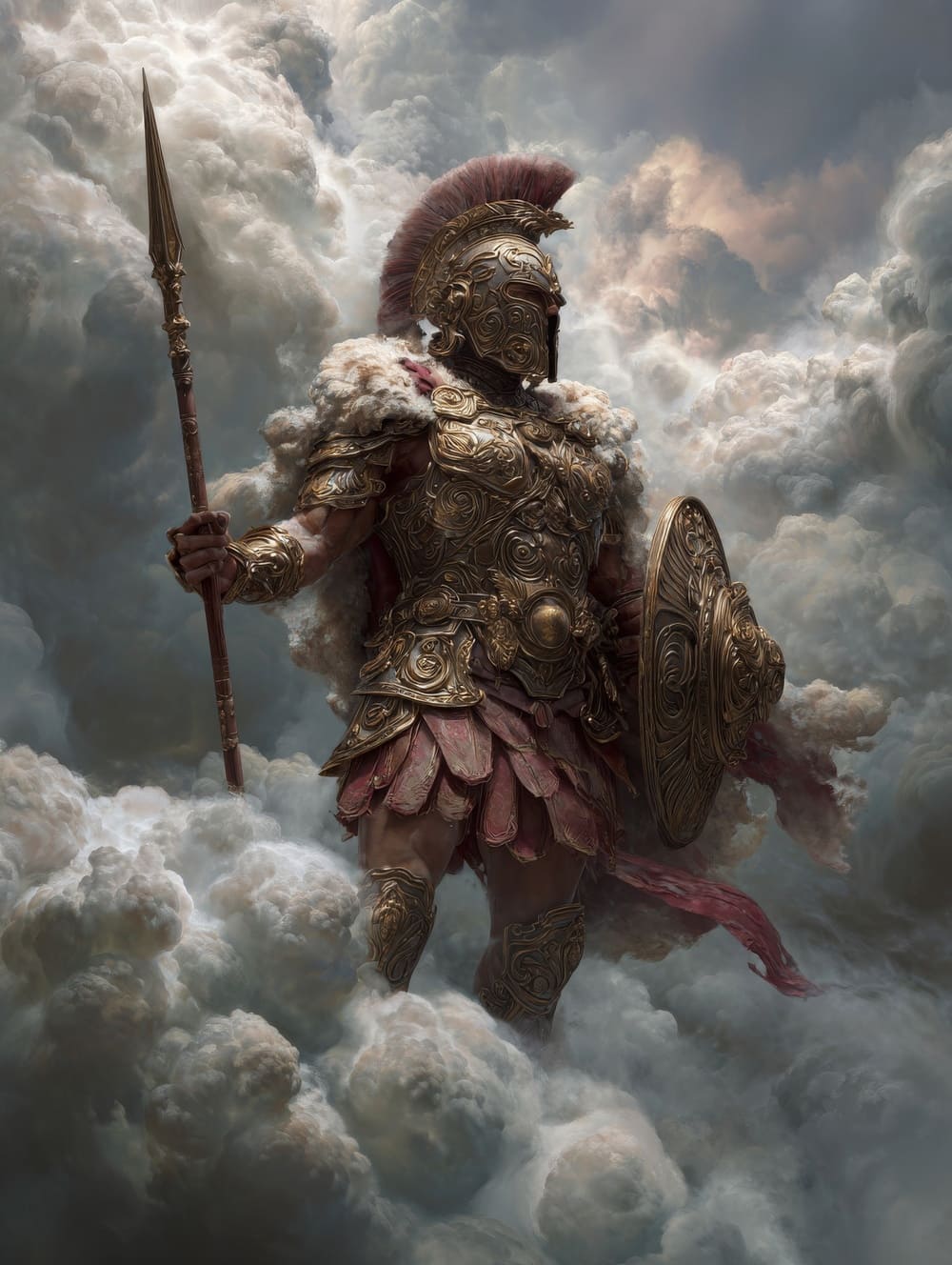 Tableau Mythologie Romaine Mars Dieu de la Guerre