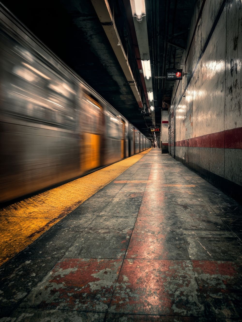 Tableau New-York Métro Underground