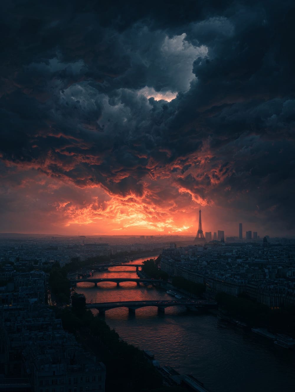 Tableau Paris Gothique