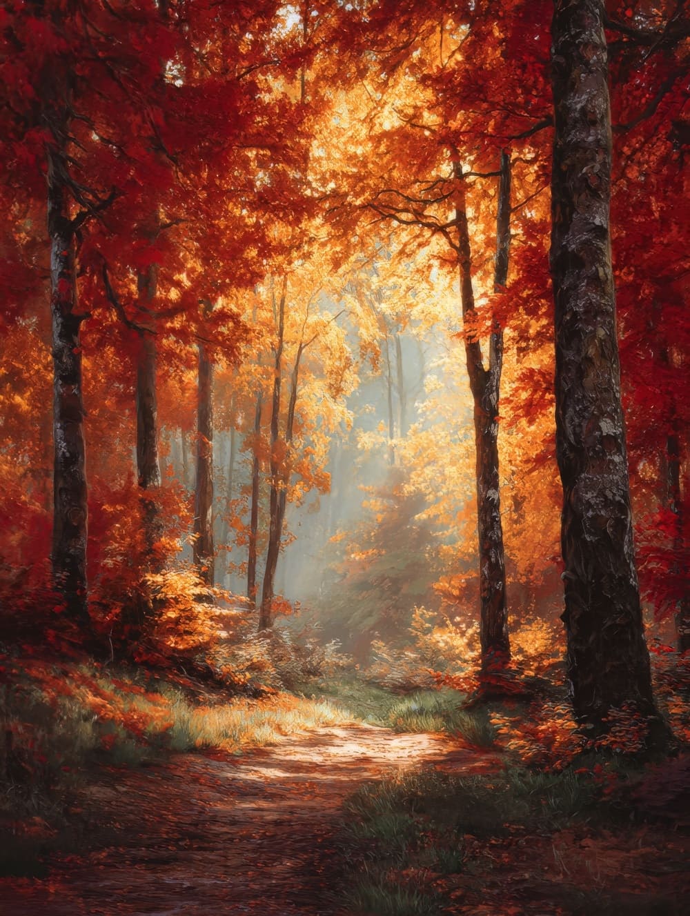 Tableau Paysage d'Automne