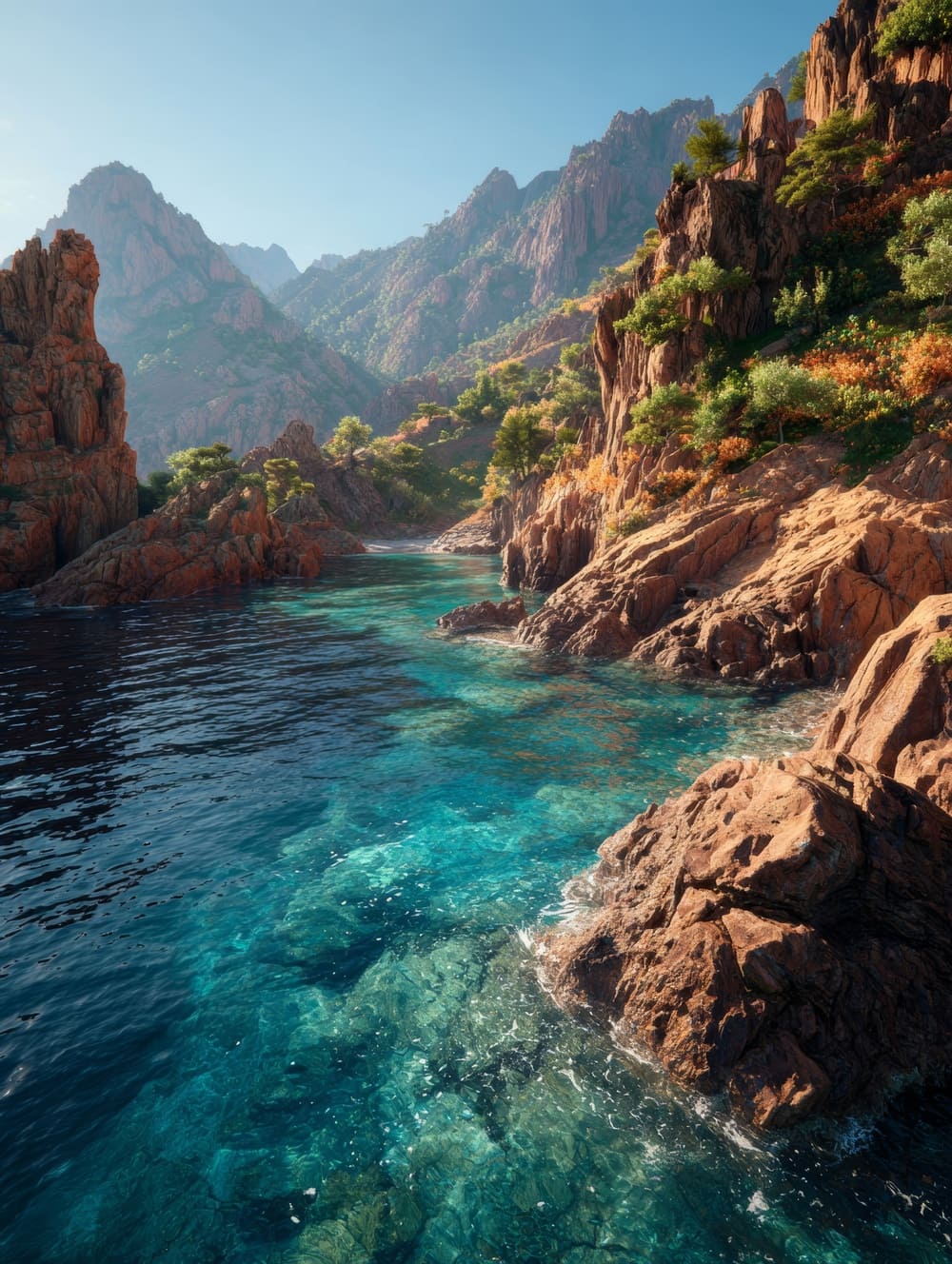 Tableau Paysage Corse