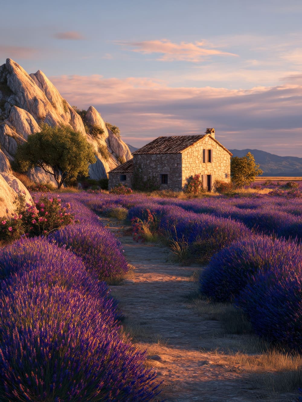 Tableau Paysage Provence