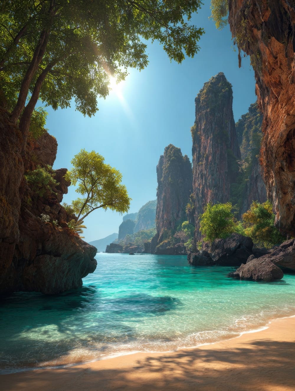 Tableau Paysage Thaïlandais