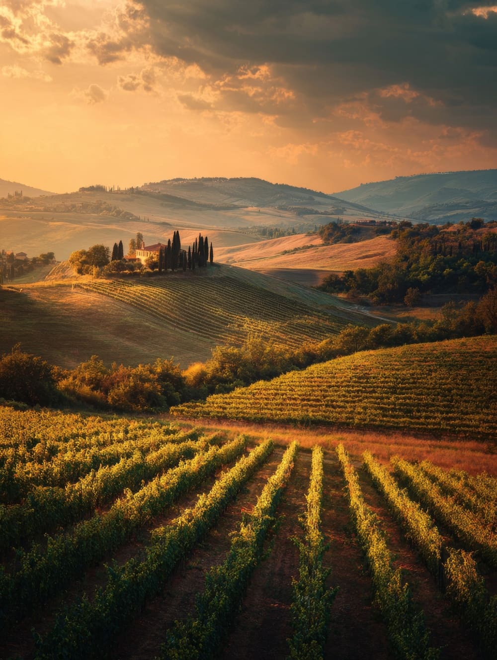 Tableau Paysage Toscane