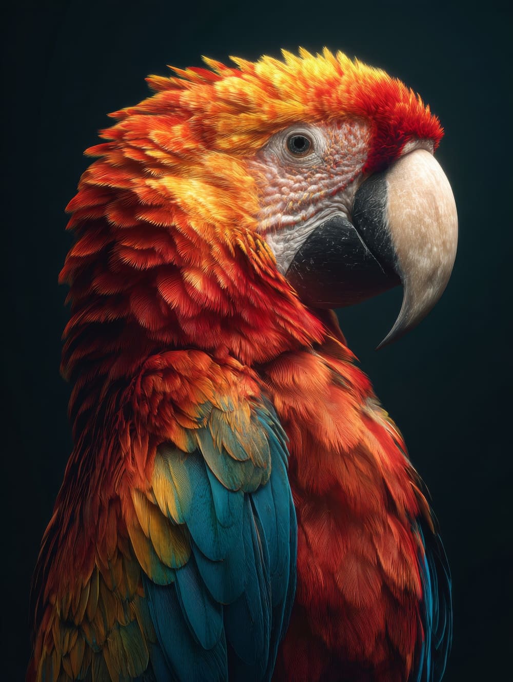 Tableau Perroquet Cinématographique