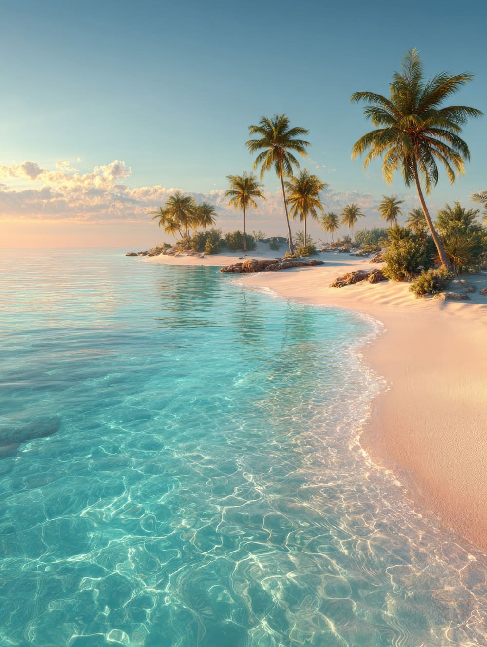 Tableau Plage Tropicale