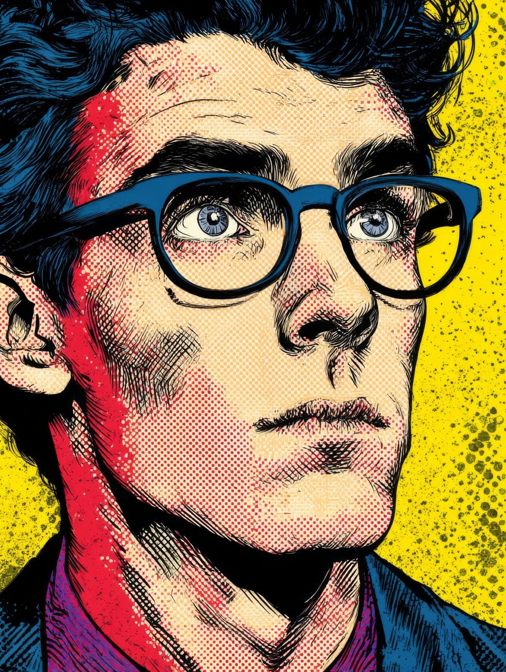 Tableau Pop Art Geek