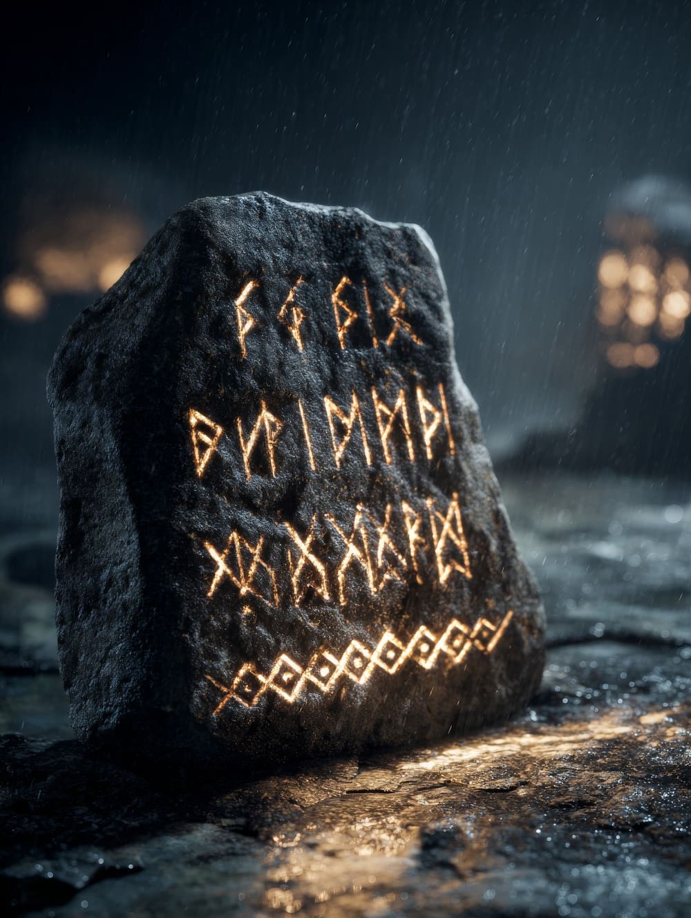 Tableau Runes Vikings Mystiques
