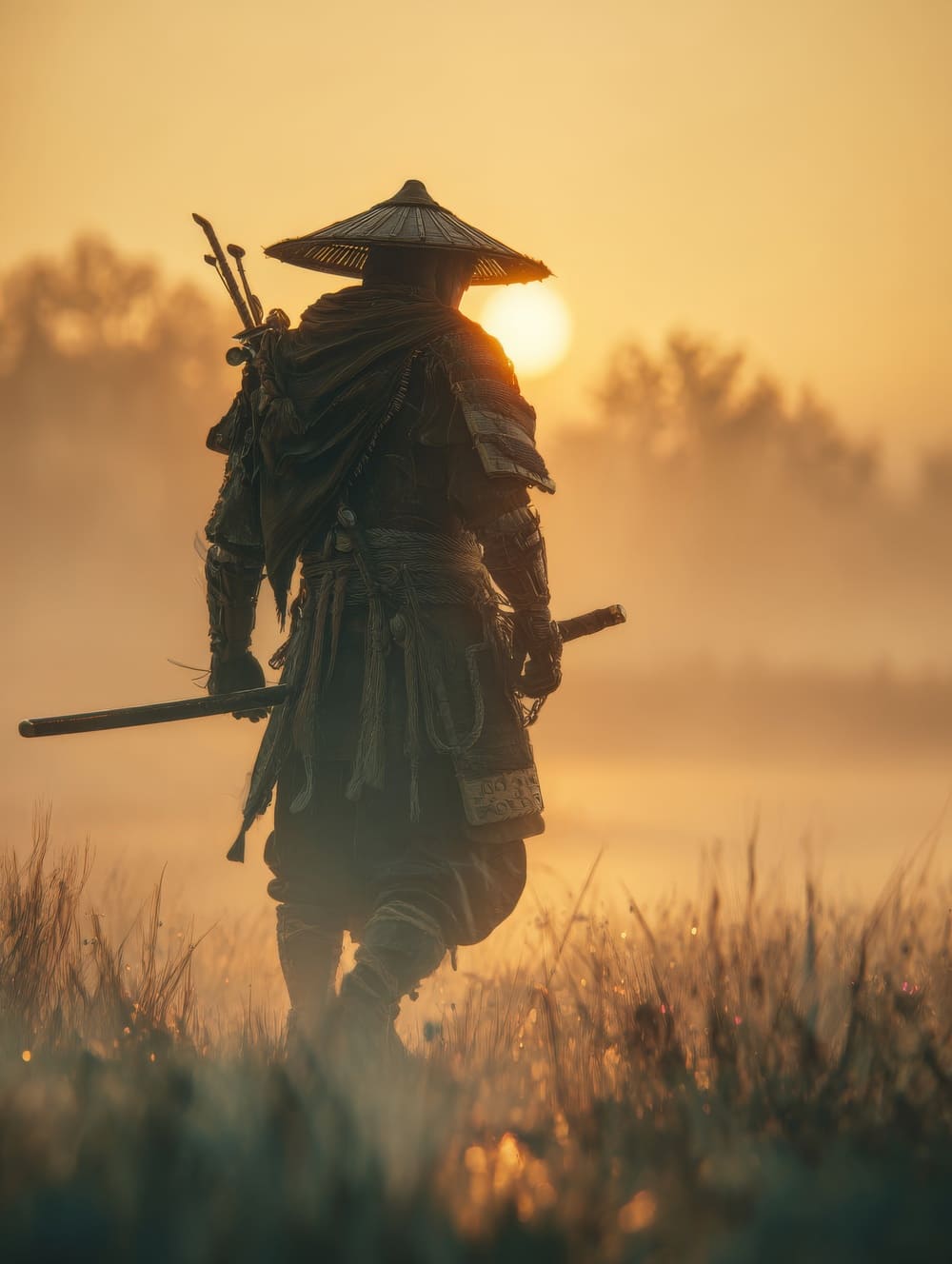 Tableau Samouraï Cinématographique