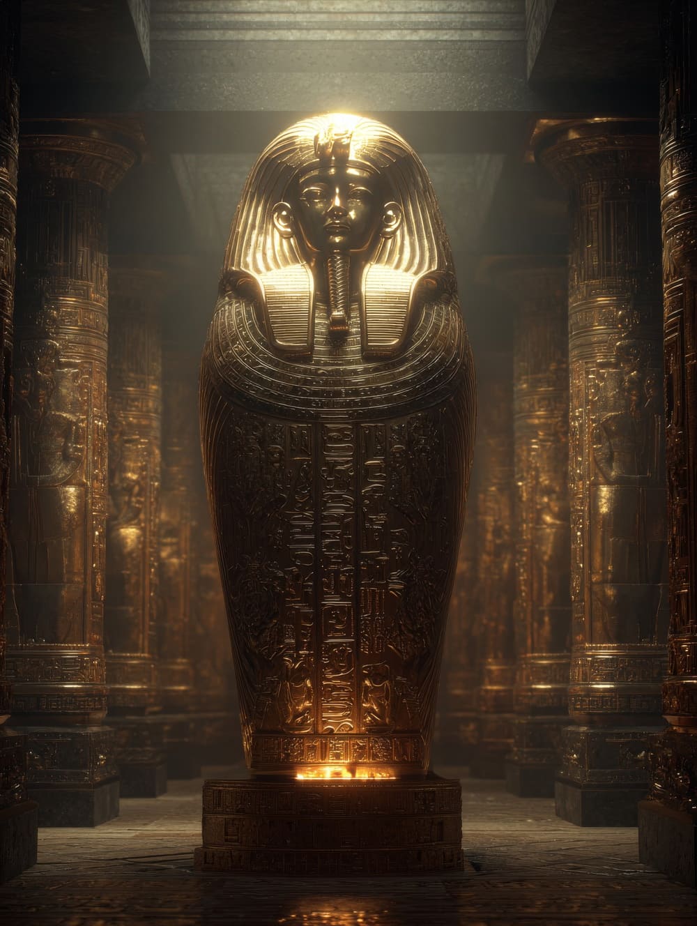 Tableau Sarcophage Royal