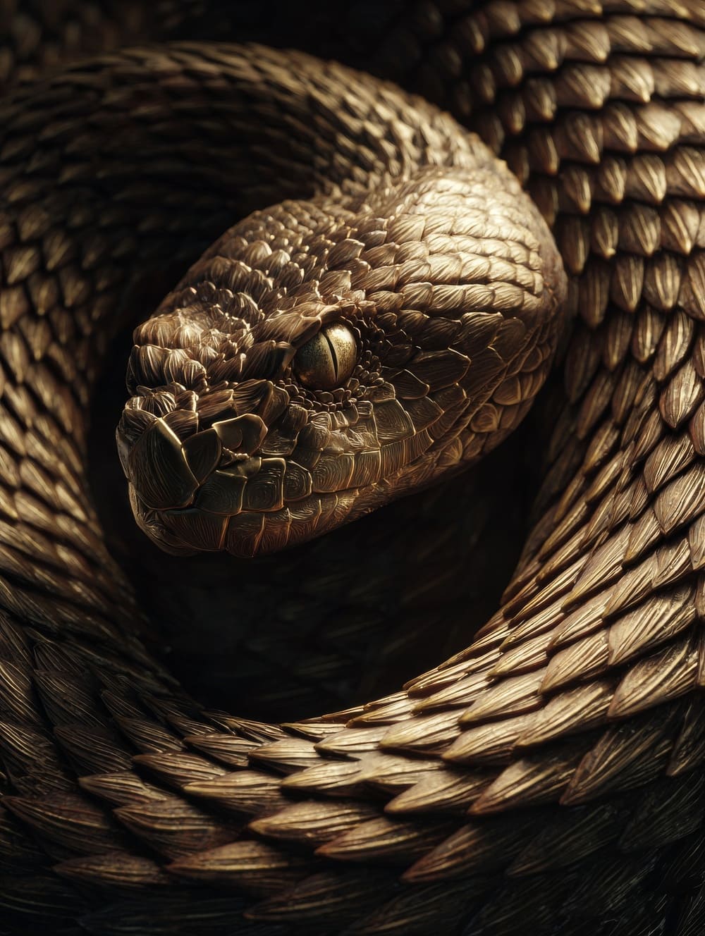 Tableau Serpent Cinématographique