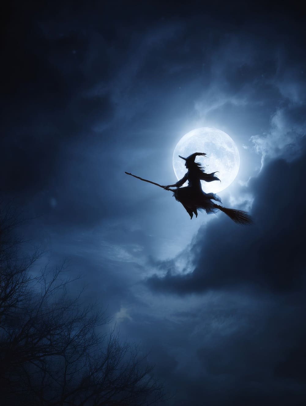 Tableau Sorcière Halloween