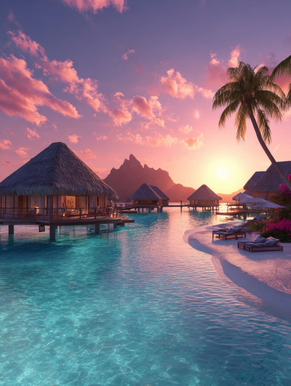 Tableau Tahiti Bora Bora