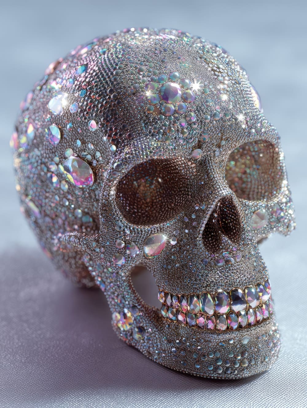 Tableau Tête de Mort Strass