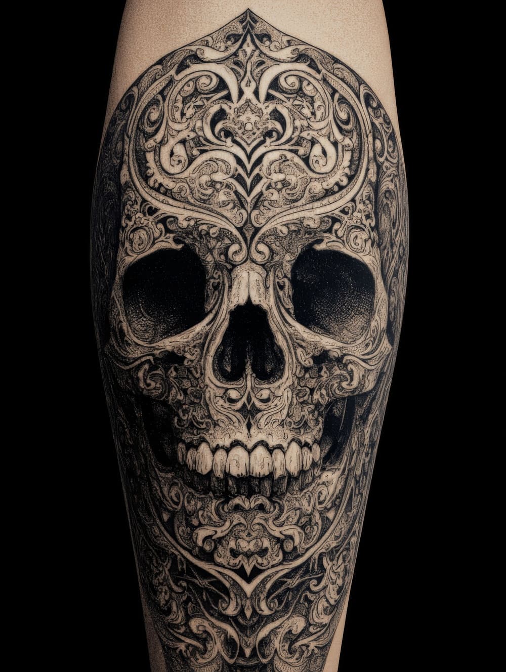 Tableau Tête de Mort Tattoo