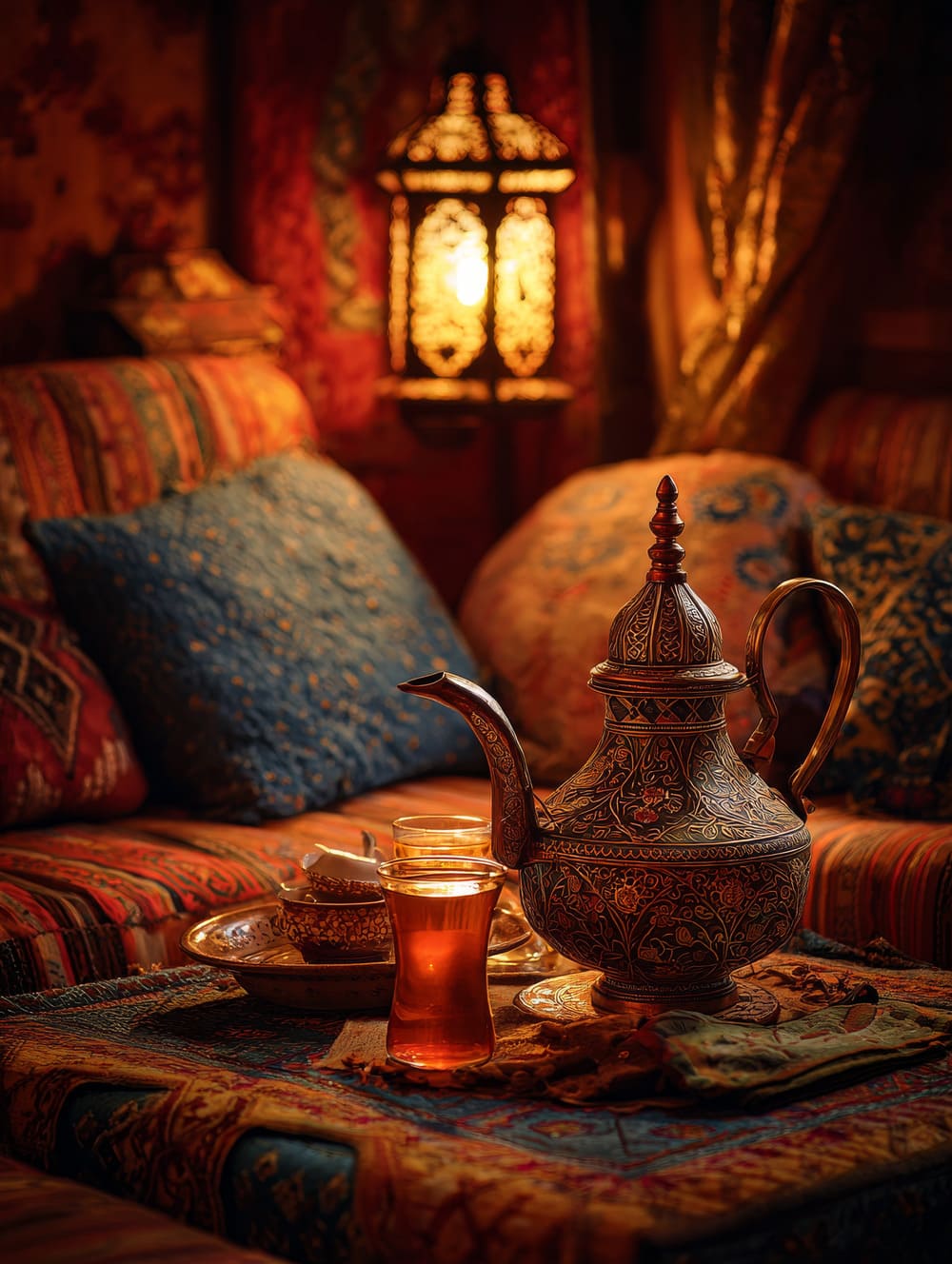 Tableau Thé Oriental