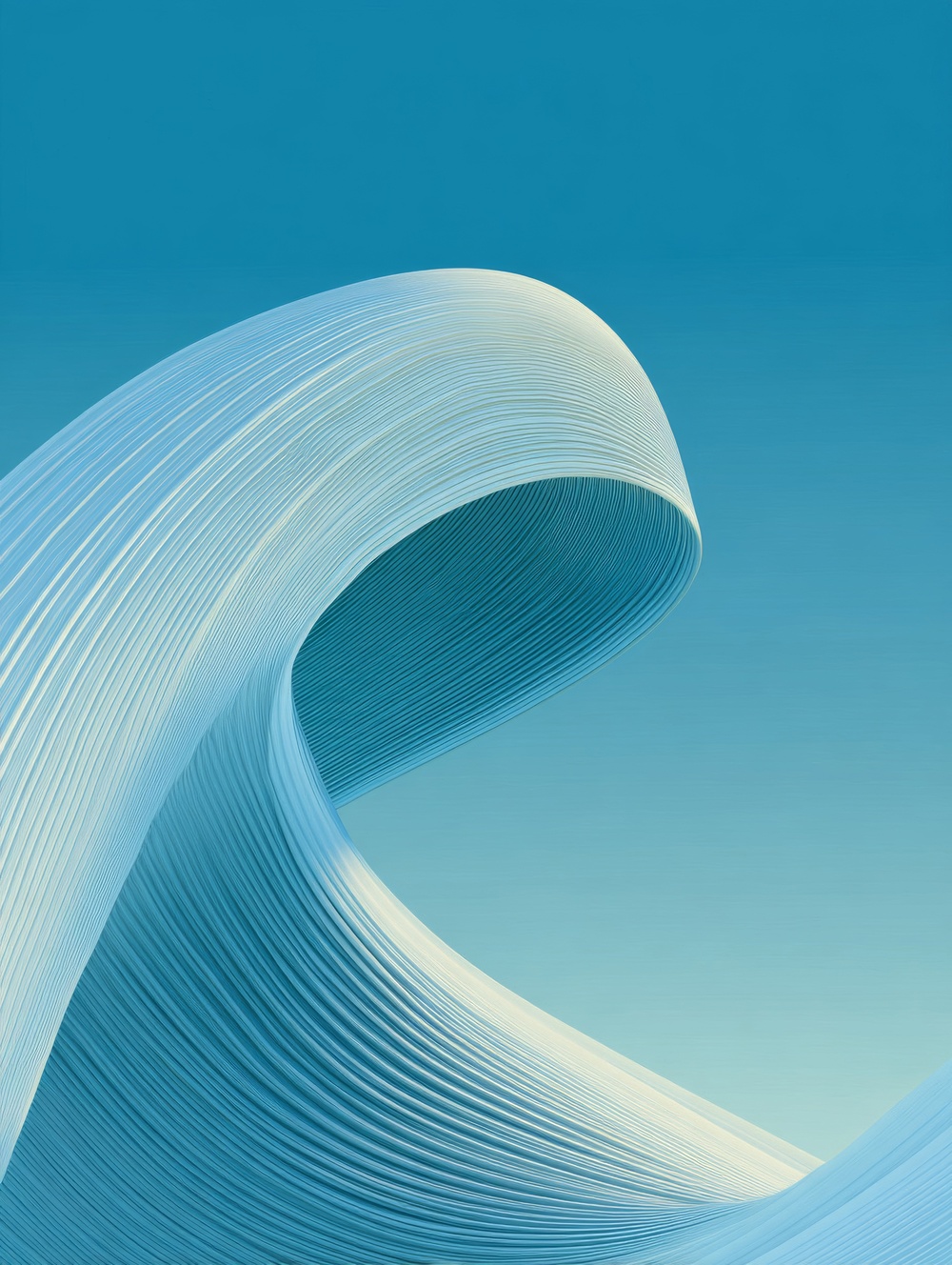 Tableau Vague Minimaliste